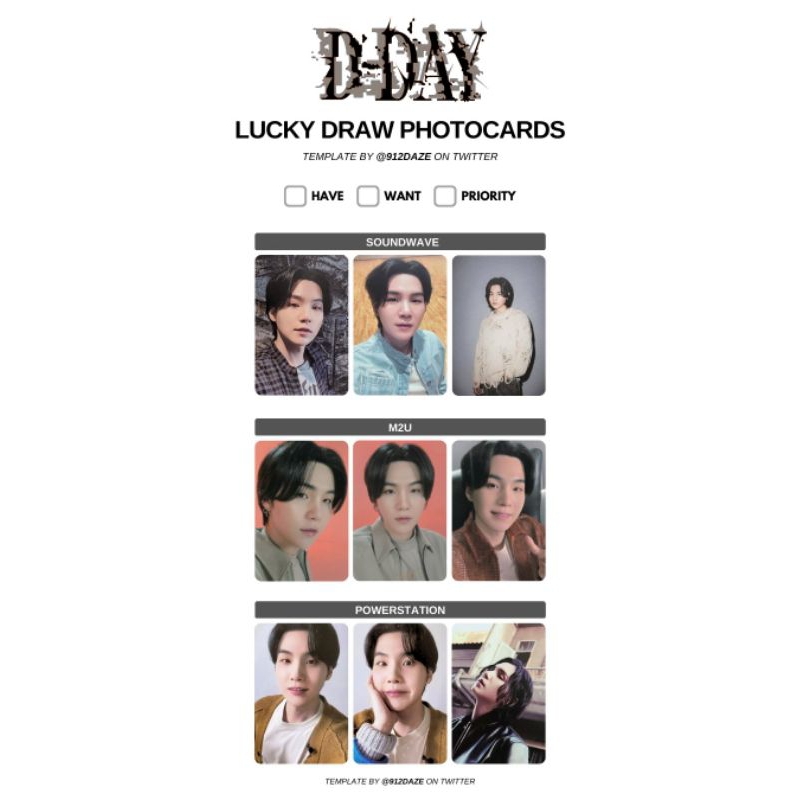 

Lucky Draw DDay Powerstation Soundwave M2U