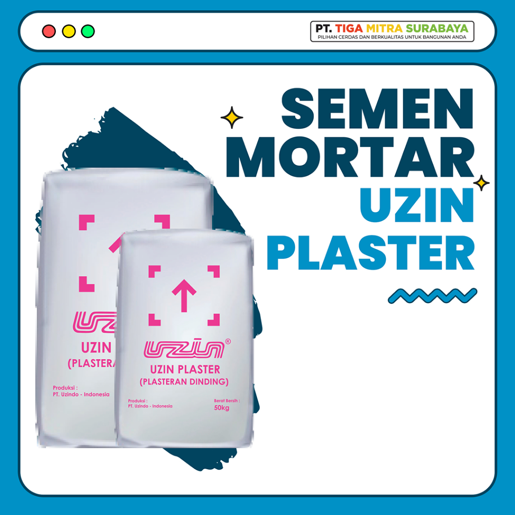 Semen mortar plesteran dinding Uzin Plester 50 kg