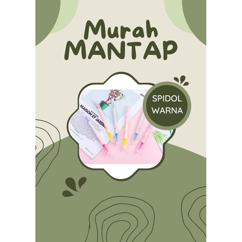 

spidol warna lucu