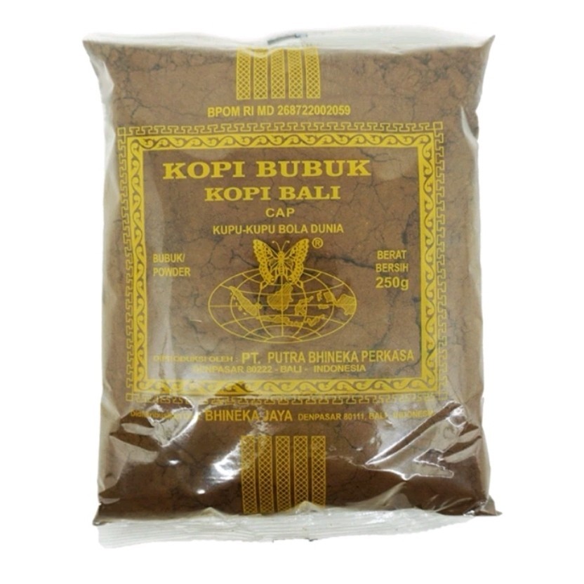 

Kopi bubuk Bola dunia 200 gram