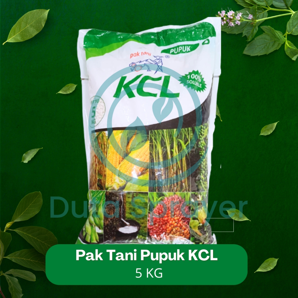 Pupuk KCL Pak Tani 5kg - KCL PakTani kemasan original 5 kg