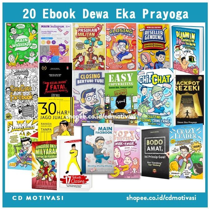 

Koleksi Lengkap Buku Dewa Eka Prayoga (Digital)
