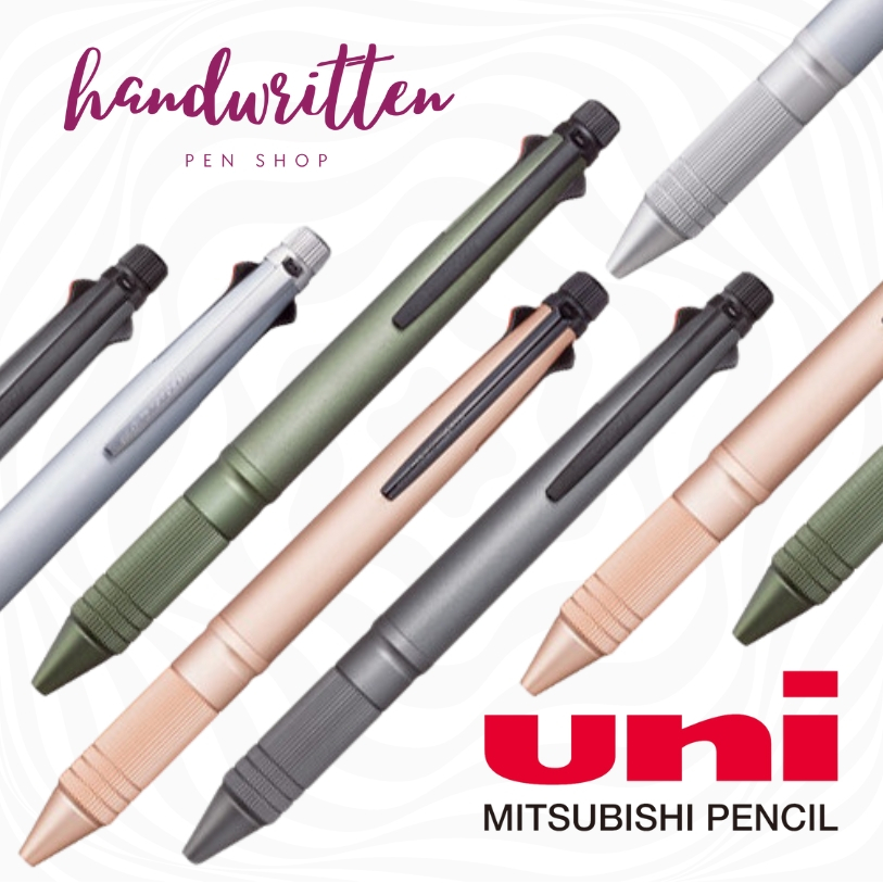 

UNI Jetstream 4 & 1 Metal Ballpoint & Mechanical Pencil /Pulpen Pensil Jet Stream