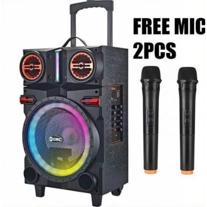 Speaker GMC 897U 2 mic 10"