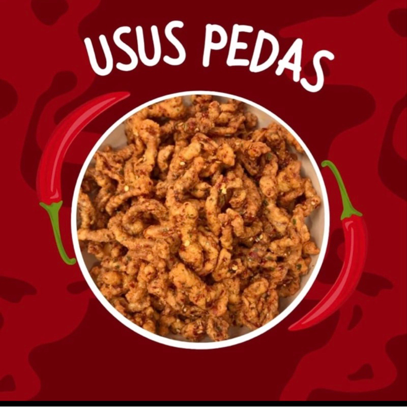 

USUS AYAM CRSPY PEDAS 250gr
