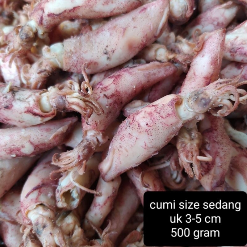 

cumi asin rebus size sedang 500 gram