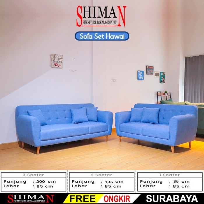Sofa Hawai | Sofa Ruang Tamu | Sofa Retro | Sofa Minimalist | Shiman