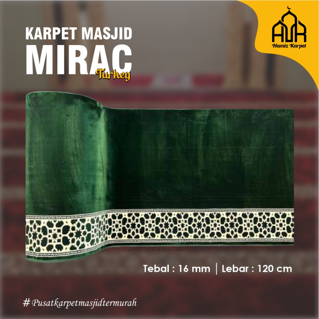 KARPET MESJID MIRAC TURKI