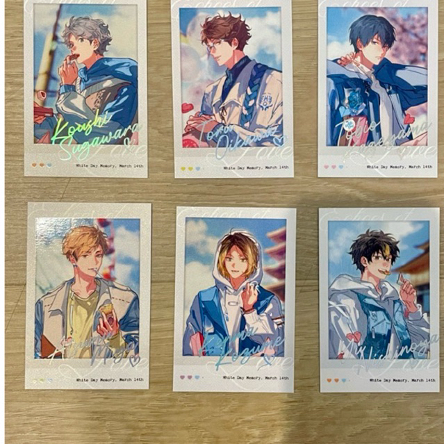 

RB HAIKYUU All Character Polaroid ArtPrint haikyuu haikyuu postcard anime postcard postcard