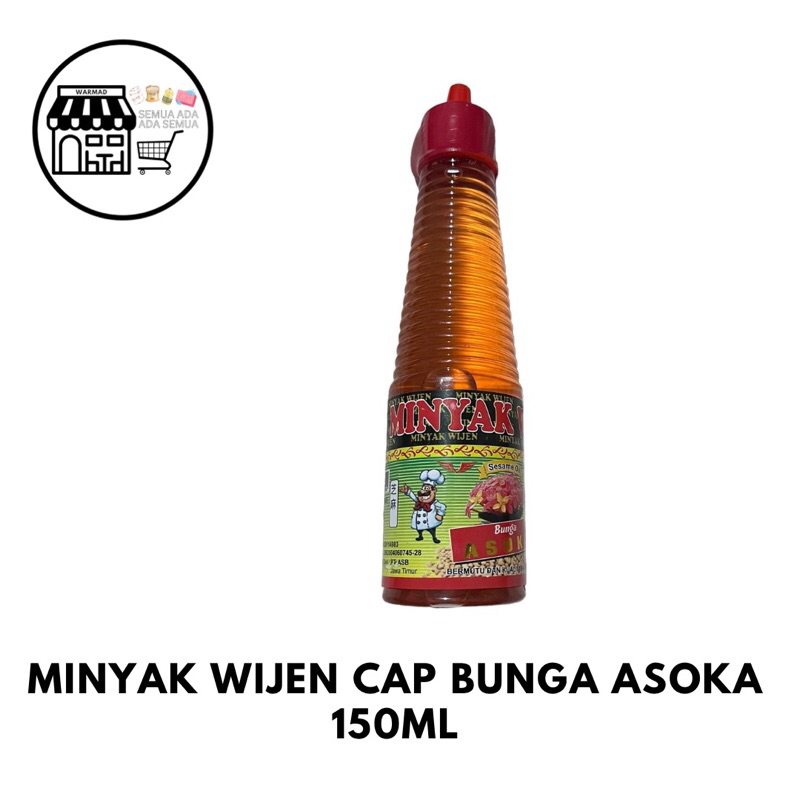 

Minyak Wijen Cap Bunga Asoka 150ML