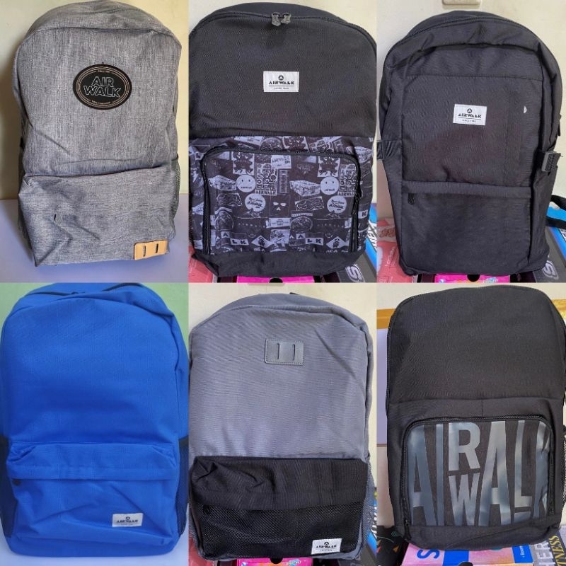 Tas Punggung Backpack Ransel Airwalk ORIGINAL Lotto Unisex