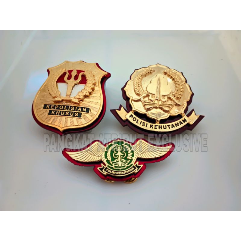 WING POLHUT / KEWENANGAN POLISI KHUSUS / EMBLEM POLHUT