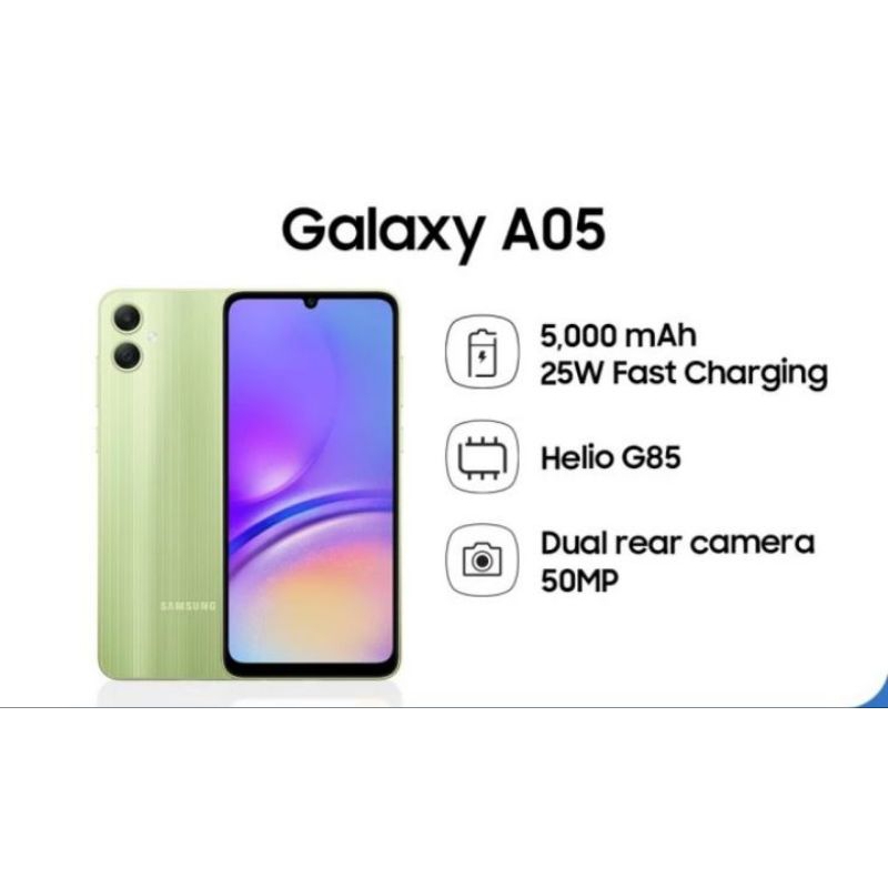 Samsung galaxy A05 4/128Gb light green