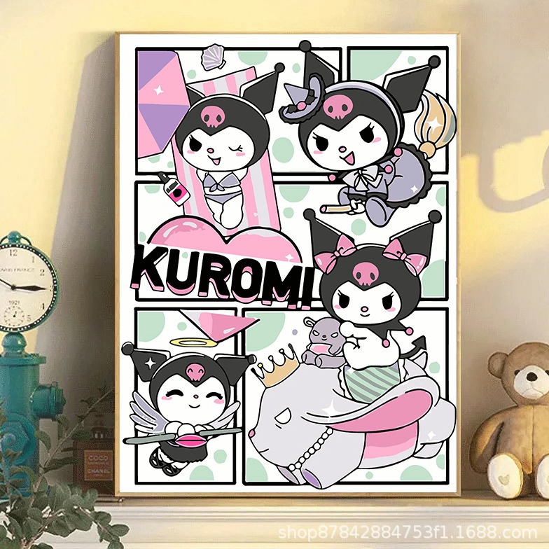 

KODE L2P9 Ready PAINT BY NUMBER 2x3 CM AESTHETIC LANDSCAPE KANVAS PAINTING KIT WITH FRAME SIAP LUKIS