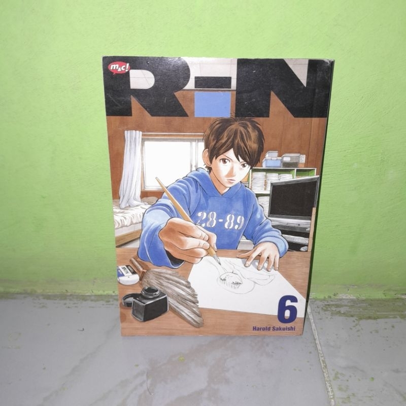 ORIGINAL BEKAS PRELOVE KOMIK RIN VOLUME 6 - PENGARANG HAROLD SAKUISHI - PENERNIT M&C