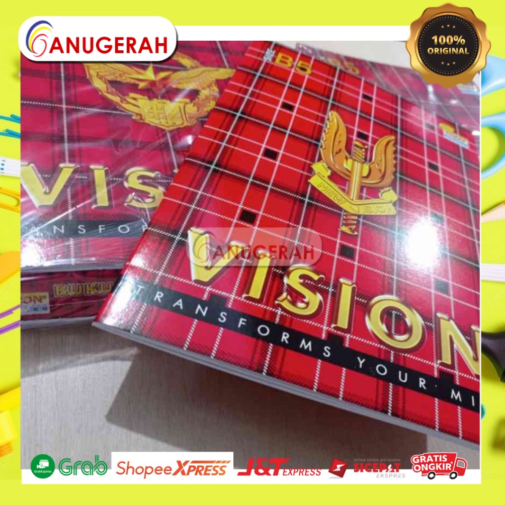 

KODE E4K6 VISION BIG BOSS 36 BUKU TULIS