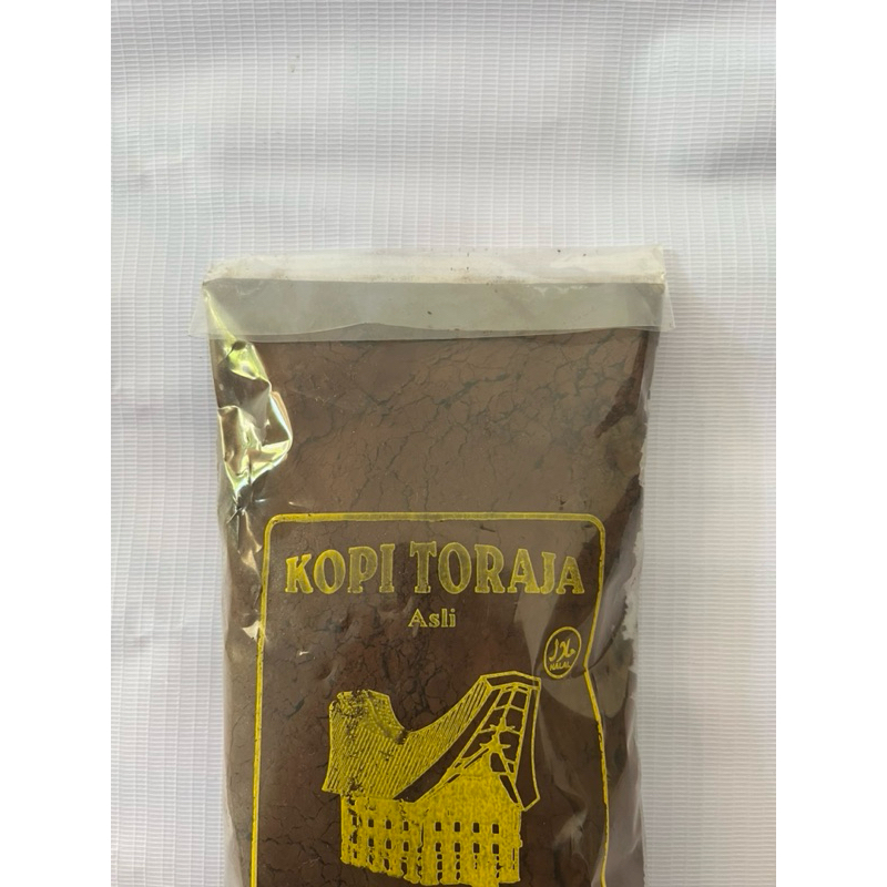 

Kopi Toraja asli, 1 KG, Tersedia juga kemasan 500 gram