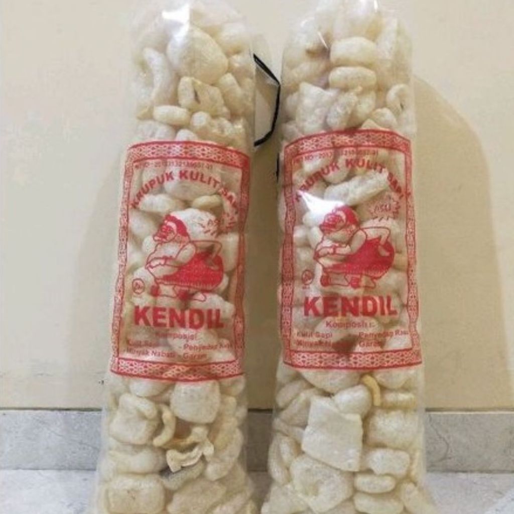 

KERUPUK RAMBAK KULIT SAPI CAP KENDIL / RAMBAK KENDIL SOLO 275gr / KERUPUK KULIT SAPI