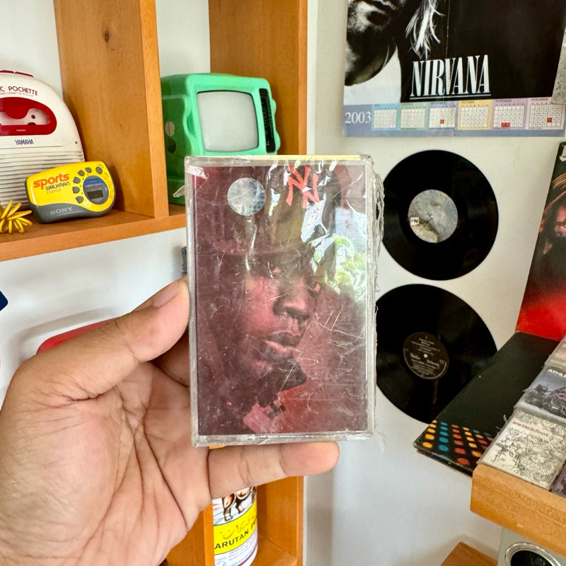Kaset Pita / Tape / Walkman Segel NOS Jay-Z Kingdom Come Original 100% Berfungsi / Tested Indonesia 