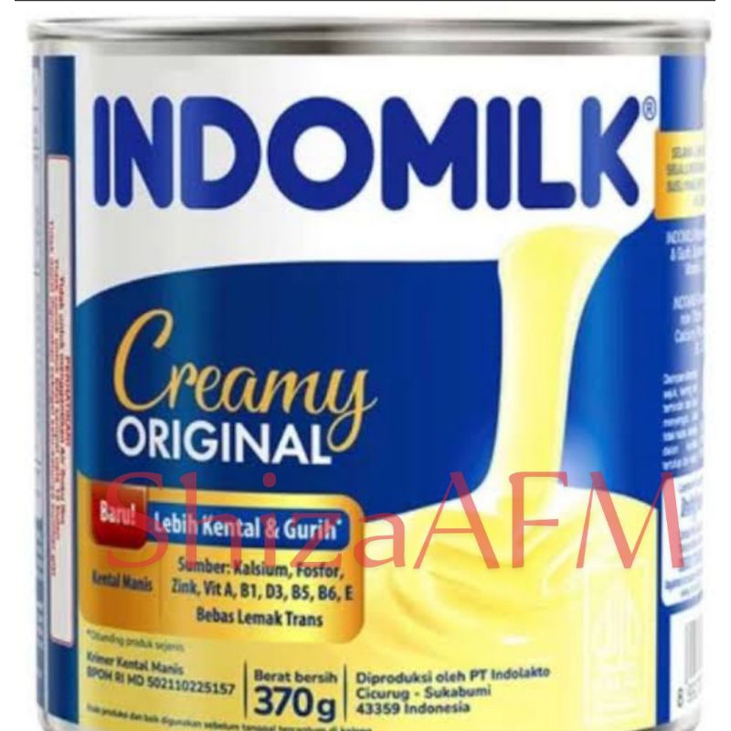 

Susu Indomilk 370, Kartonan isi 48
