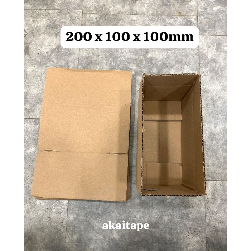 

Kardus packing 200mmx100mmx200mm (K125/M125/K125) | 200mmx100mmx100mm (K125/M125/K125)