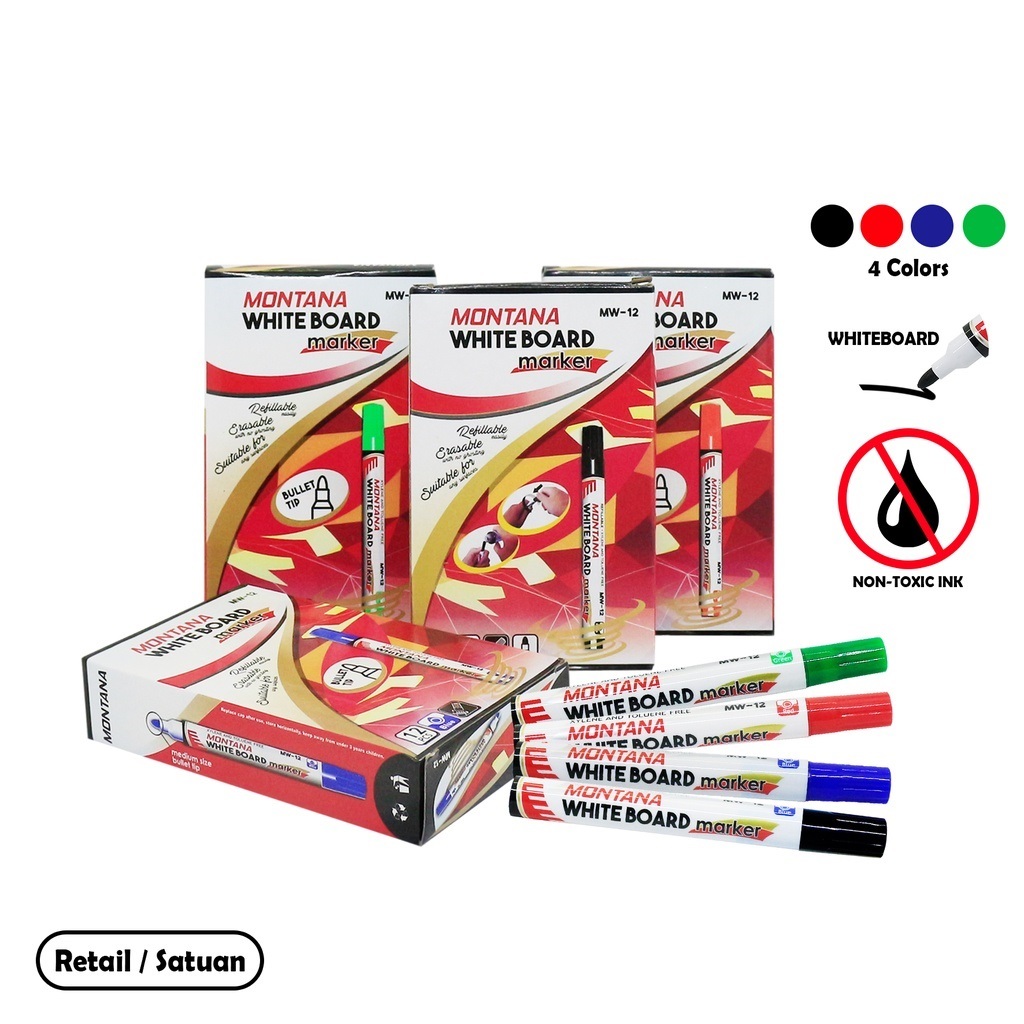 

SPIDOL WHITEBOARD MONTANA MW-12/ SPIDOL TIDAK PERMANEN