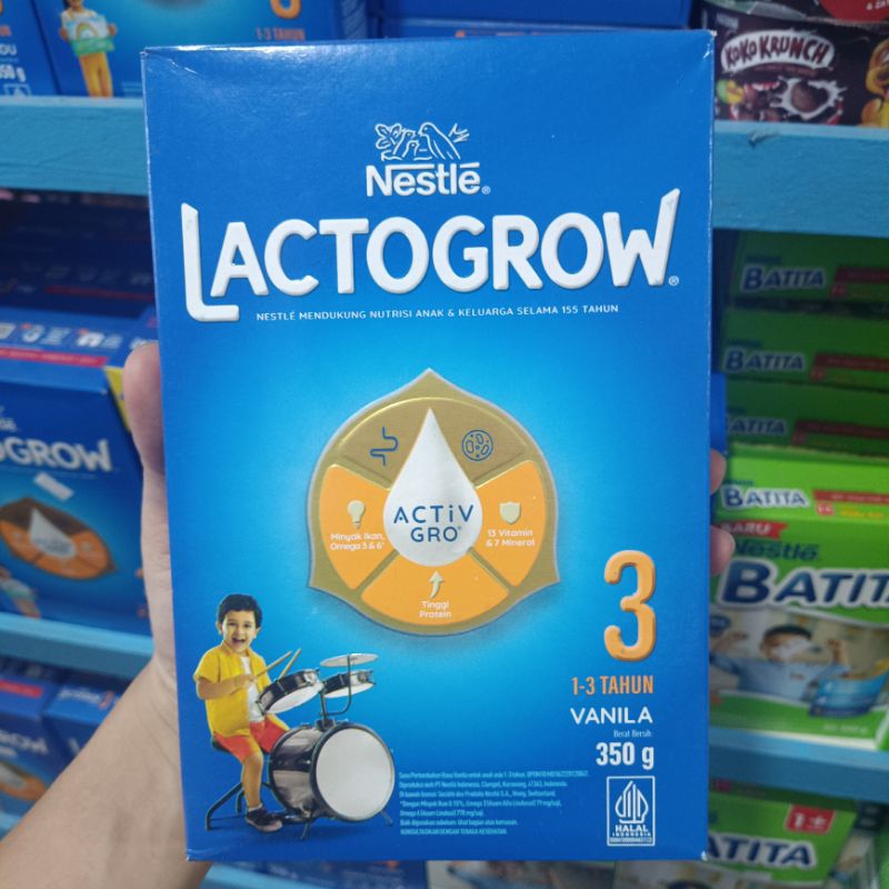 Lactogrow 3 vanila 350gr