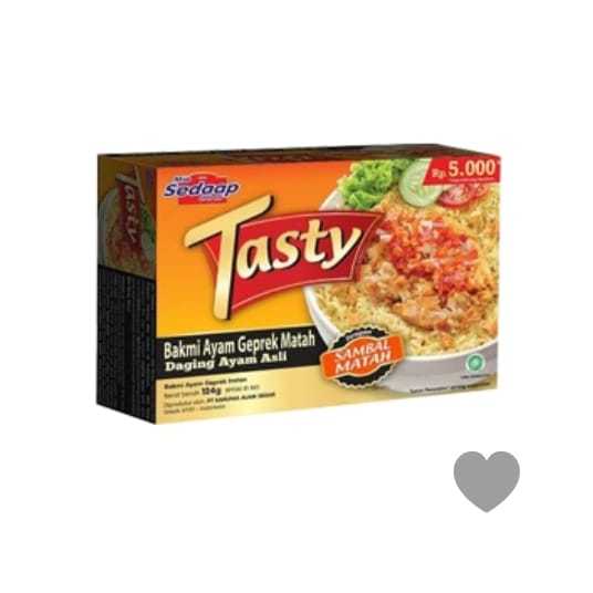 

Sedaap Mie Tasty 124/129gram