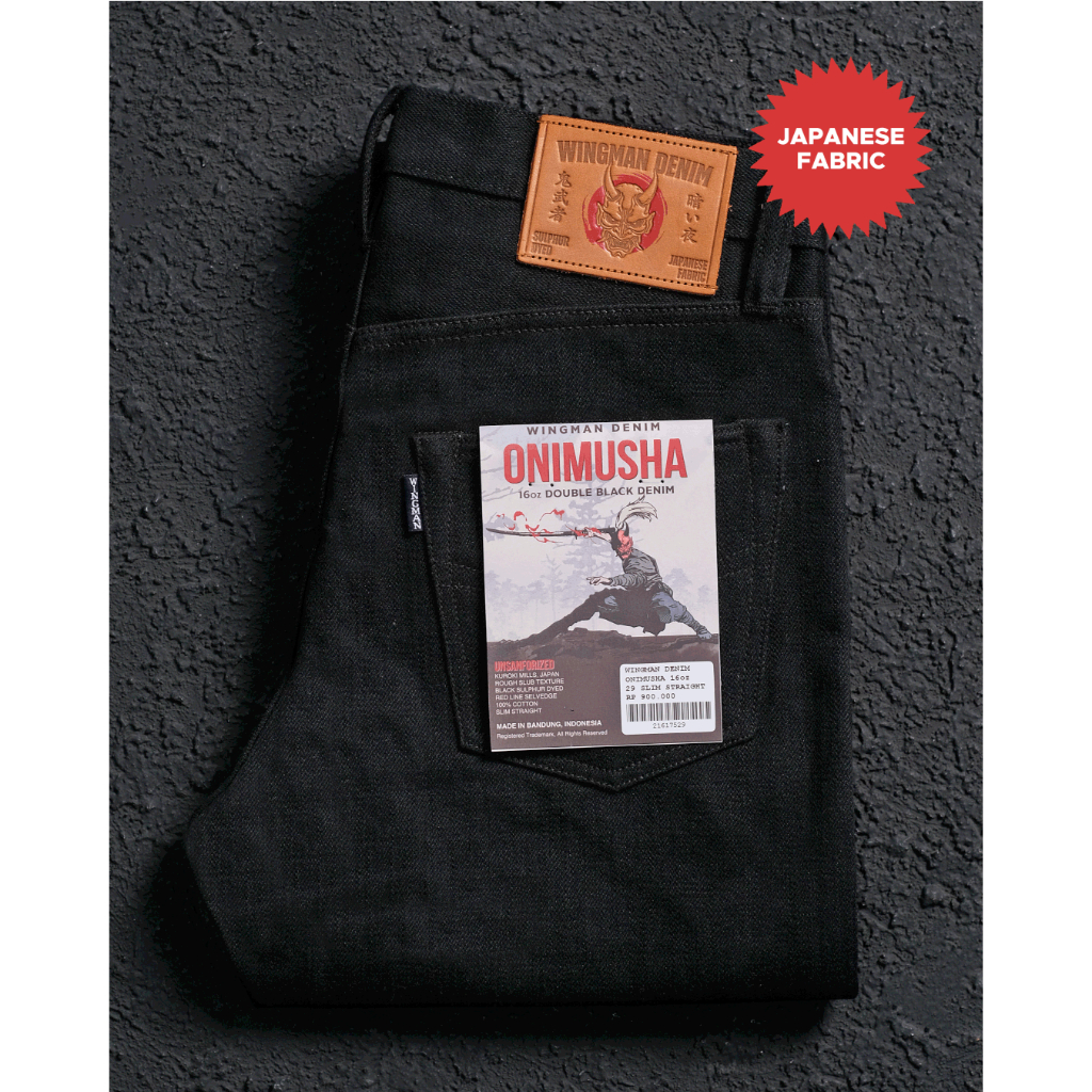 WINGMAN DENIM - ONIMUSHA 16oz