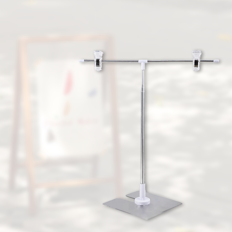 

90cm Display Banner Stand Adjustable Pop Display Meja Tinggi Standing Pop