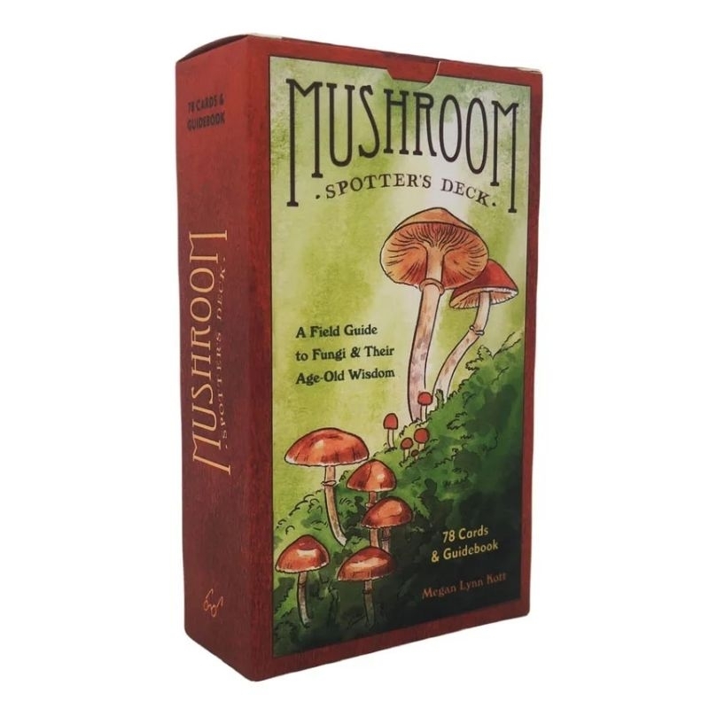 Mushroom Spotters Tarot Deck 12x7cm tanpa guide paper