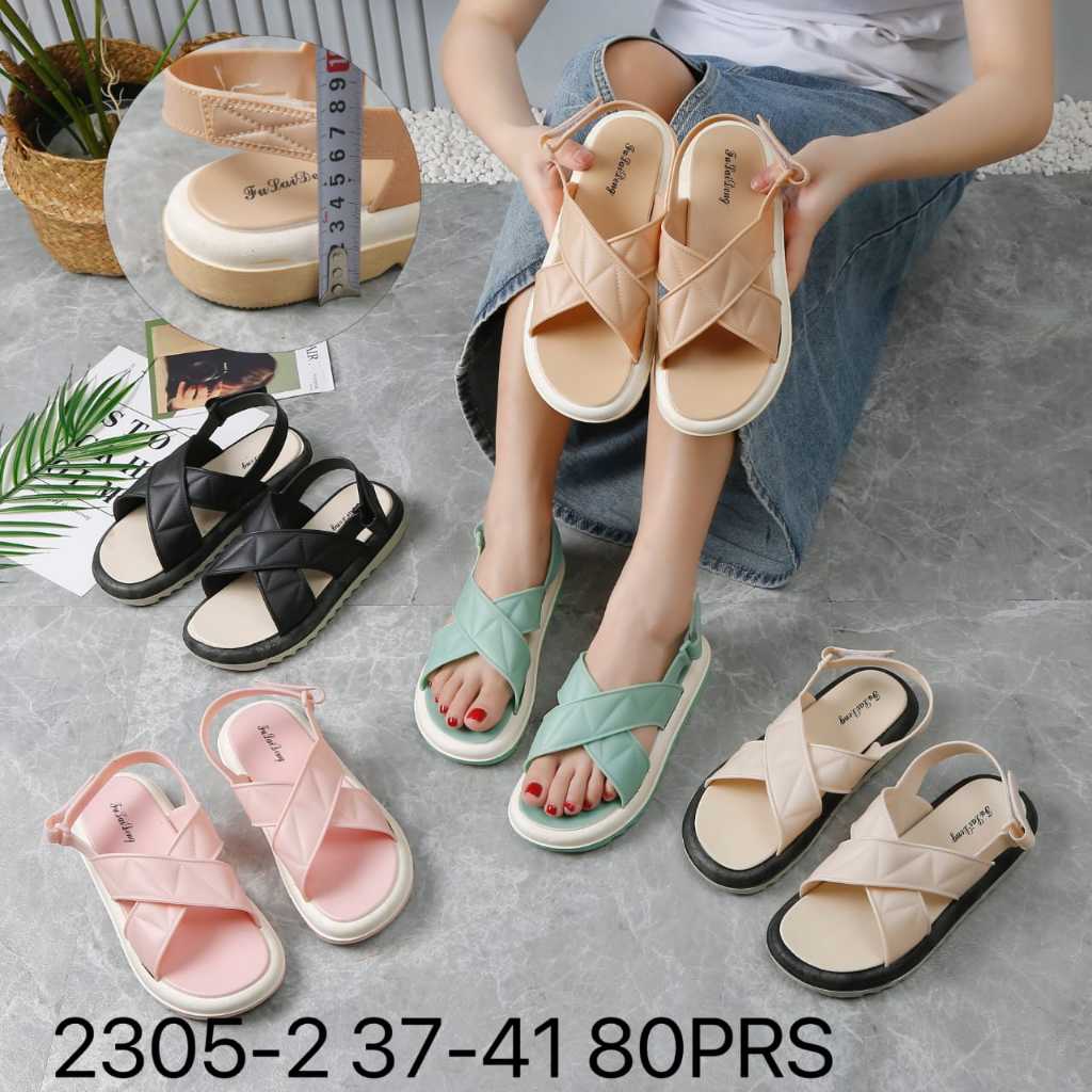 Sandal Gunung wanita, sandal tali wanita, sandal tali belakang wanita 2305-2