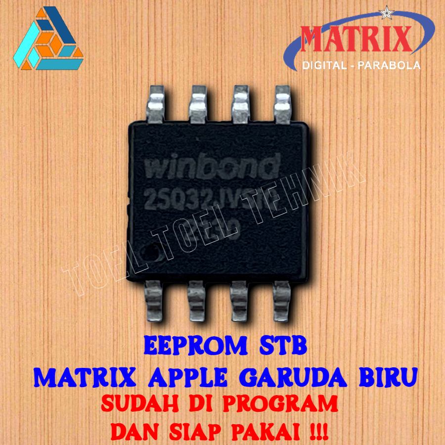 IC EEPROM STB MATRIX GARUDA BIRU / IC EPROM SET TOP BOX TV DIGITAL METRIX GARUDA BIRU