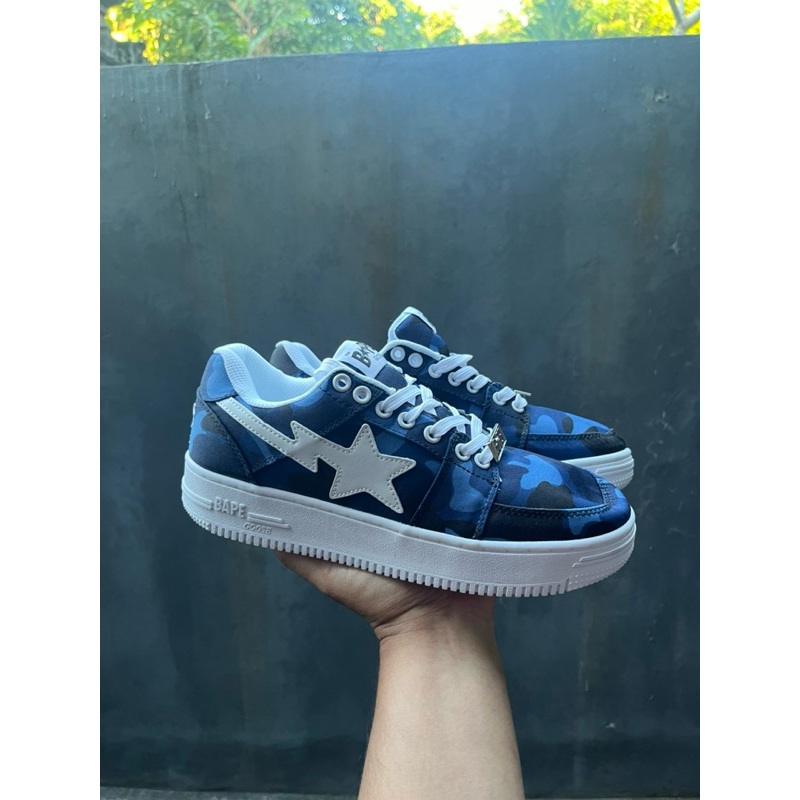 sepatu bape bapesta size 41 second