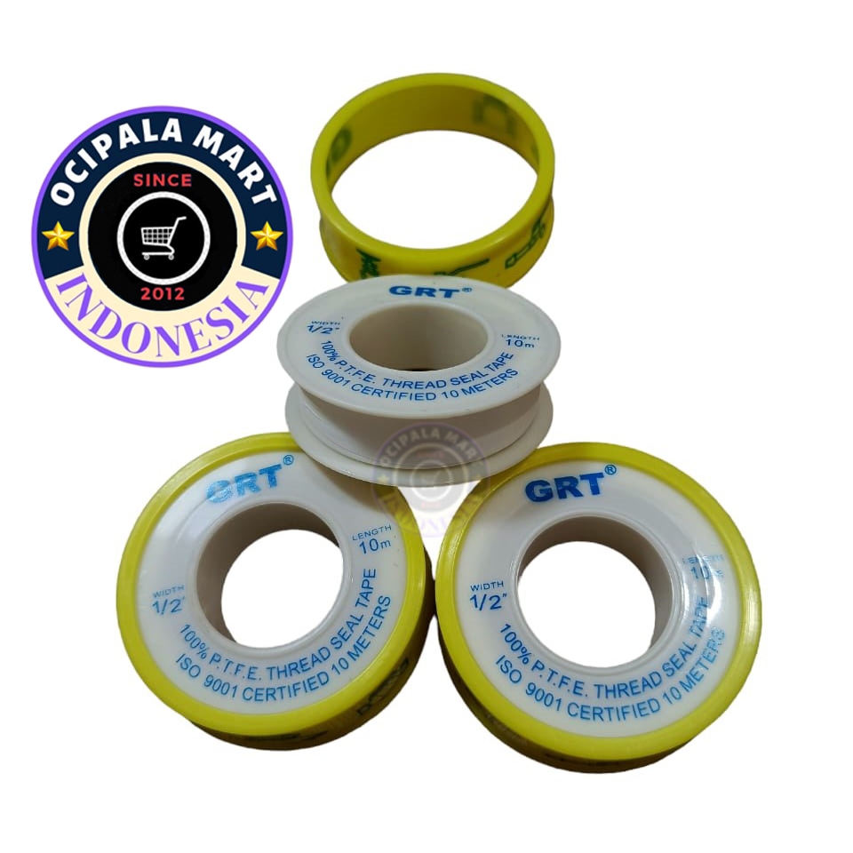 Seal Tape 10 Meter Sealtape / Isolasi Pipa Ketan Model GRT
