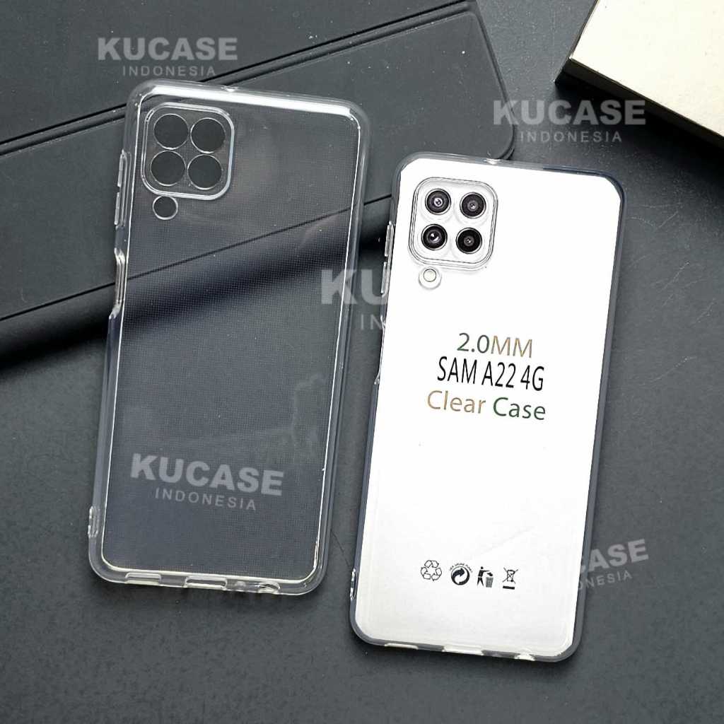Samsung A22 4G Samsung M22 4G Samsung A22 5G Samsung A23 4G Samsung A23 5G CLEAR CASE 2.0mm Softcase