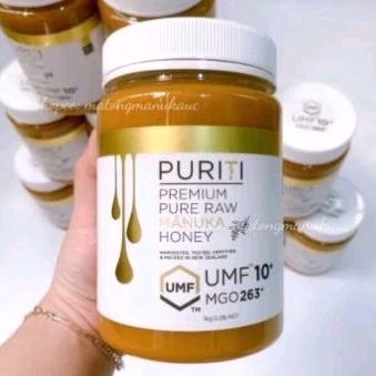 

Puriti Premium Prue Raw Manuka Honey UMF 10+ MGO 263+ 1kg