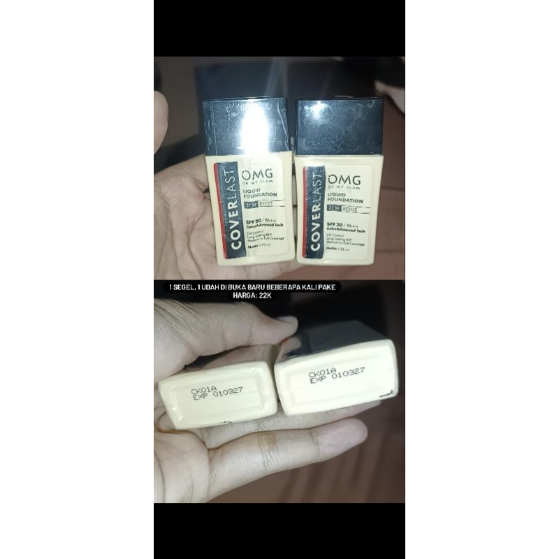 preloved foundation omg (shade beige)