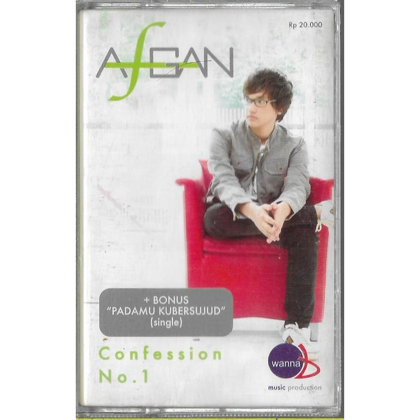 Kaset Pita Original - Afgan Confessions No.1 + Bonus Single