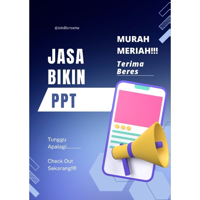 

Jasa Bikin PPT