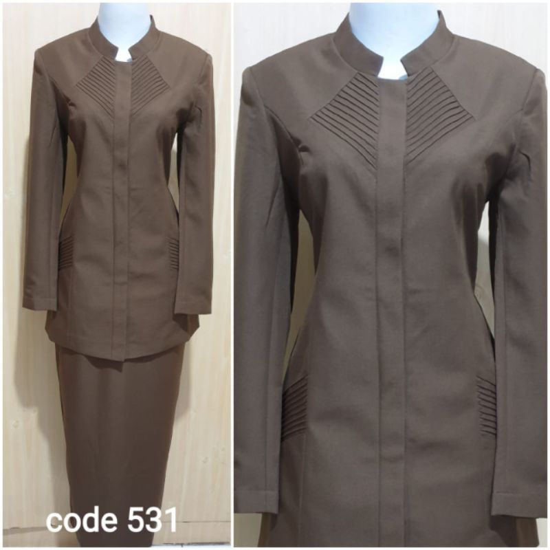 Seragam Kheki tua Baju Dinas ASN,PNS,PDH,GURU,Seragam Pemda Aceh Coklat GELAP Baju Dinas Kheki Gelap