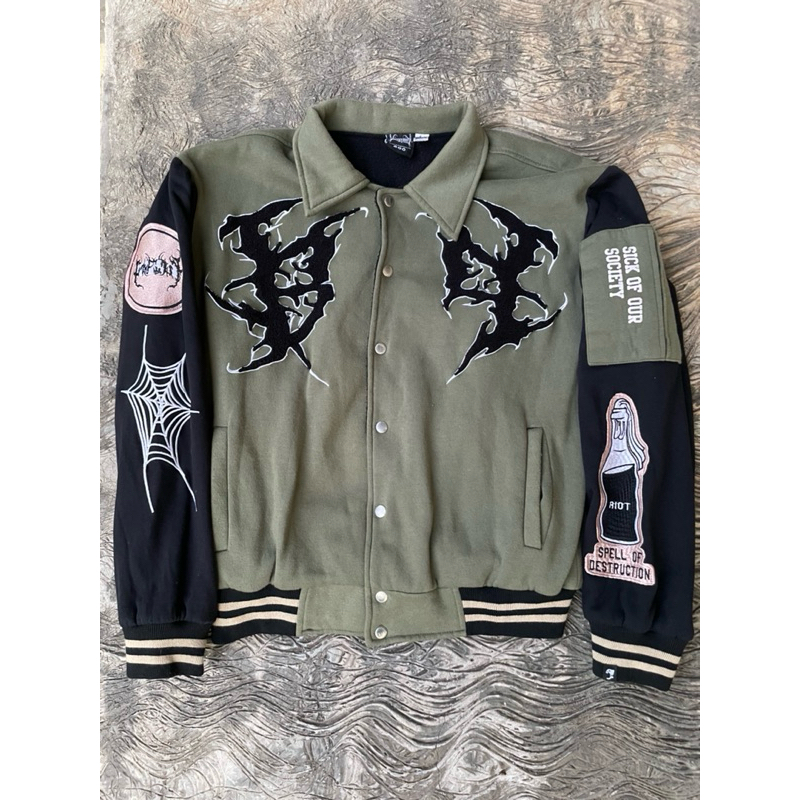 varsity jacket poseidon