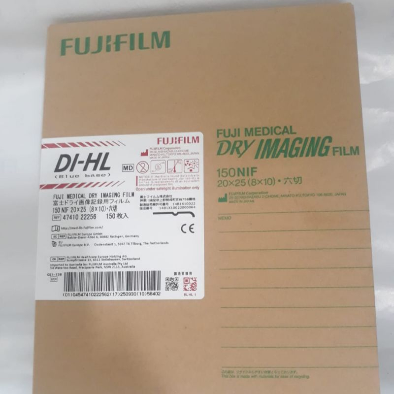 Film FujiFilm DI-HL 8X10 | DI-HL 20X25 | Film Fuji DIHL Promo