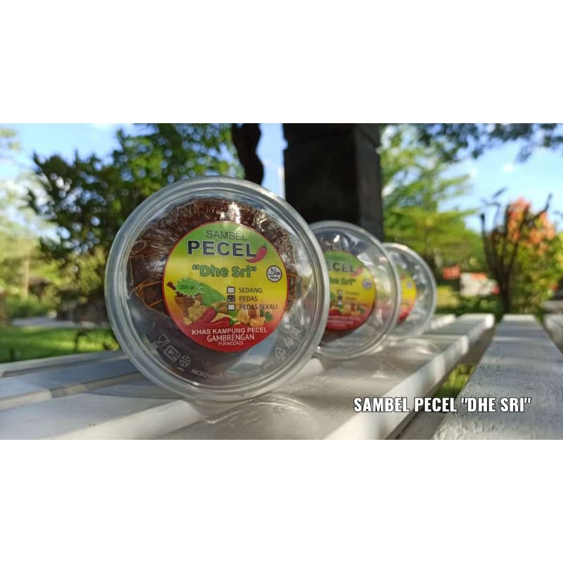 

Sambel Pecel Dhe Sri Gambringan Kemasan Cup 300ml / 250gr