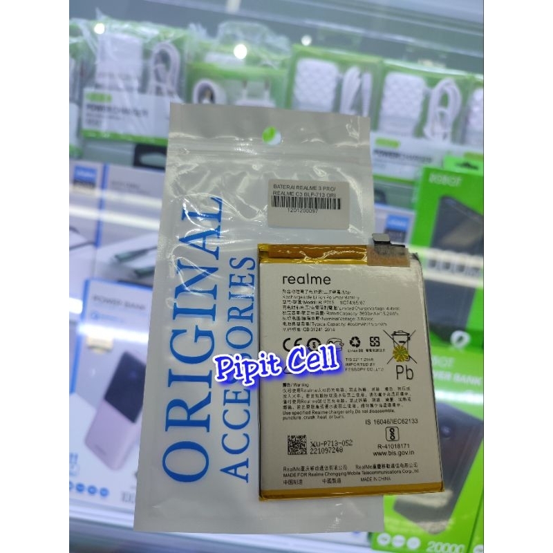 Baterai Batre Batrei Battery Realme 3 BLP693 Realme 3 Pro BLP713 ORIGINAL