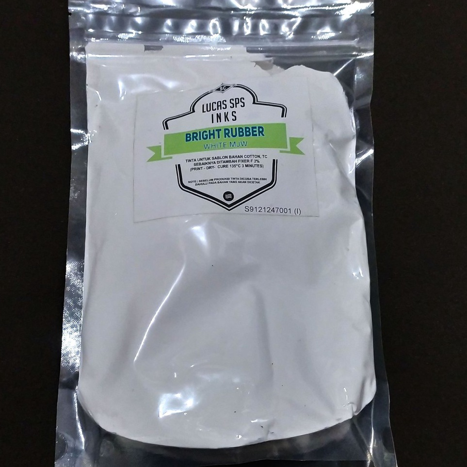 

KODE L7L9 Cat Tinta Sablon Matsui Bright Rubber White MJW 1 kg