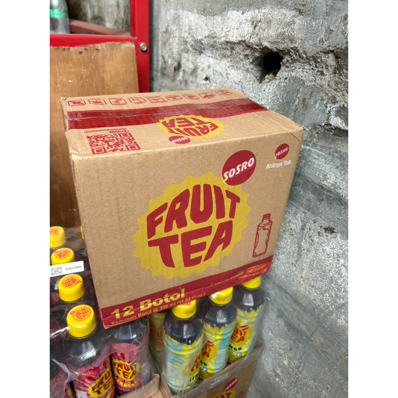 

fruit tea 350ml 1 pak isi 12 botol