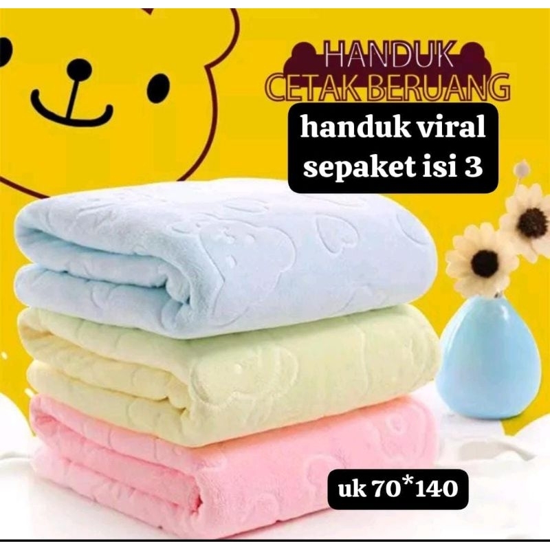 HANDUK CETAK BERUANG