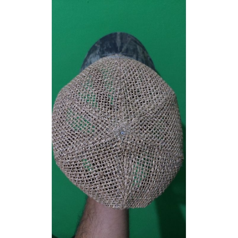Topi Unik Rotan Outdoor Kamuflase Camouflage Browning second Preloved original