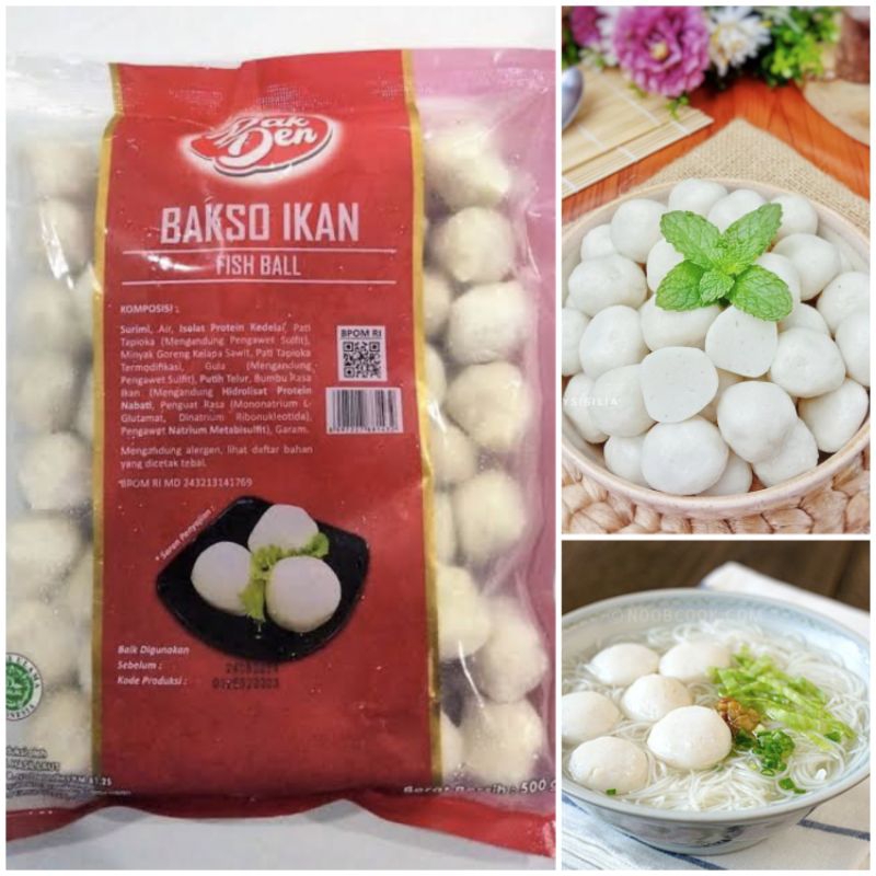 

Pak Den Bakso Ikan / Fish Ball 500 Gram